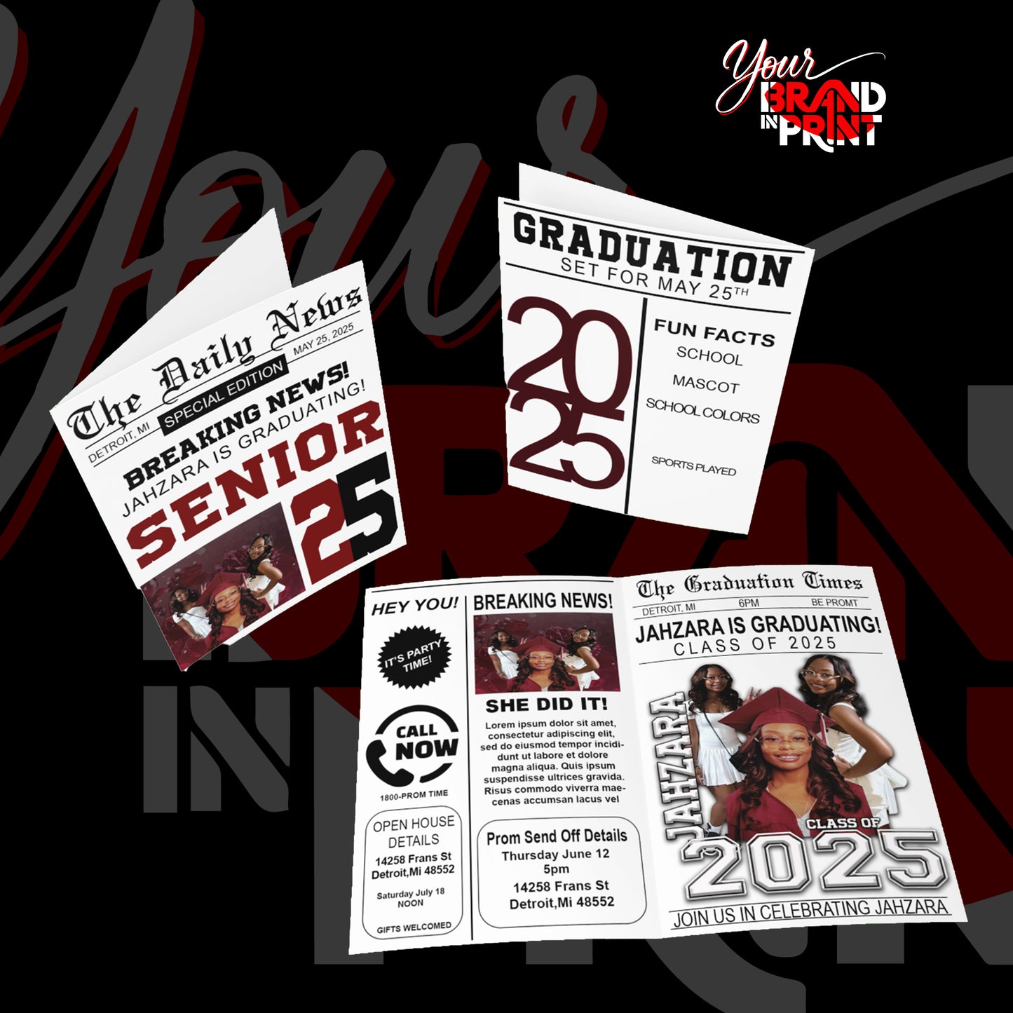 Graduation News Papers