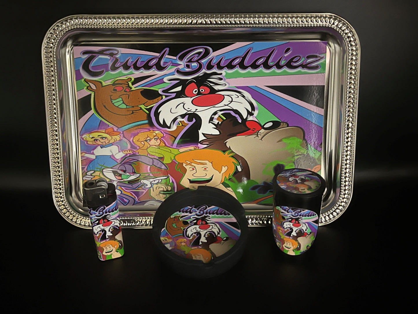 Themed Rolling Tray Sets